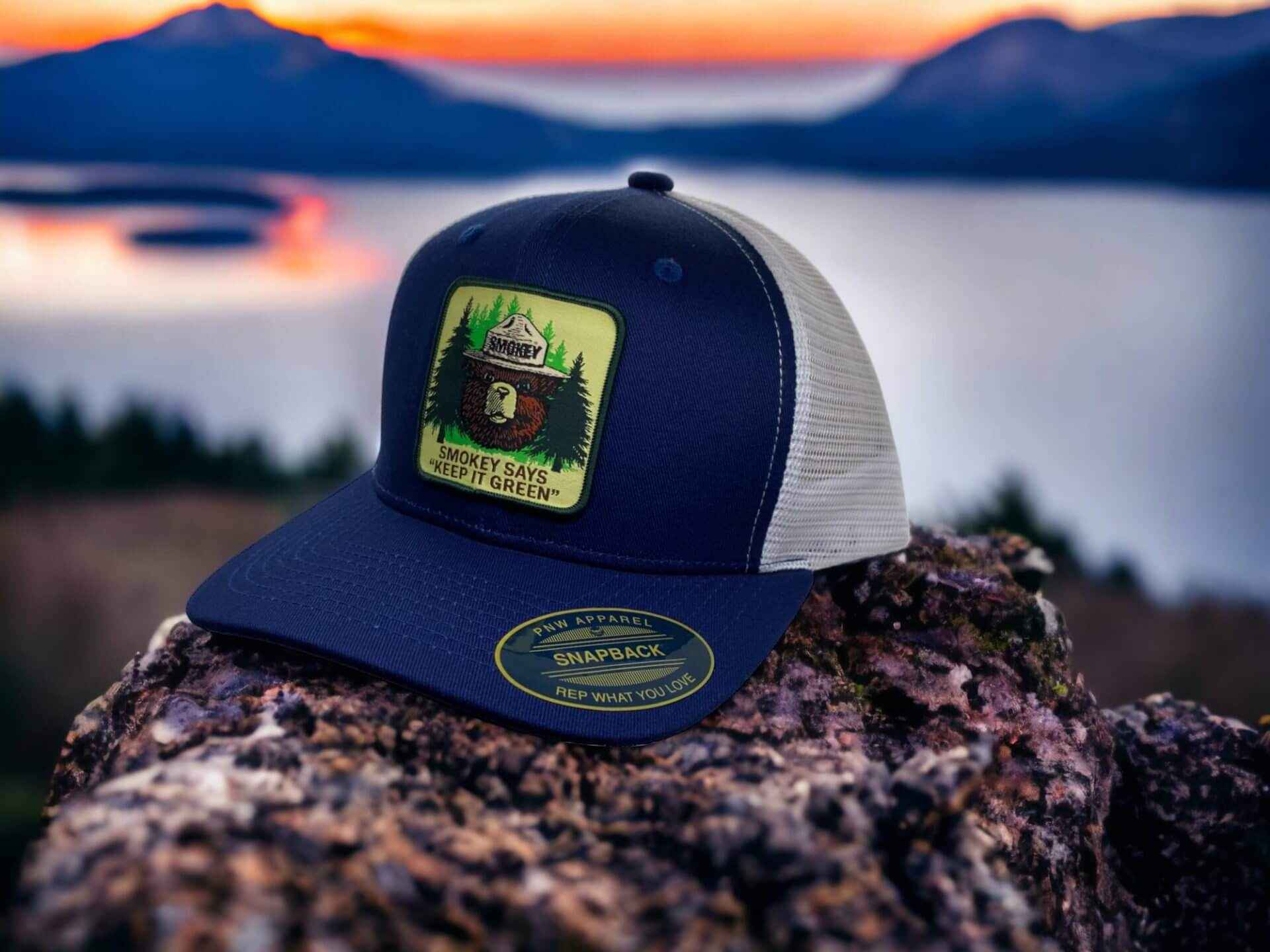 Smokey The Bear Trucker Hat