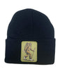 Sasquatch Beanie with Hiking Bigfoot Patch - Outdoor Adventure Winter Hat for Nature Enthusiasts image 2