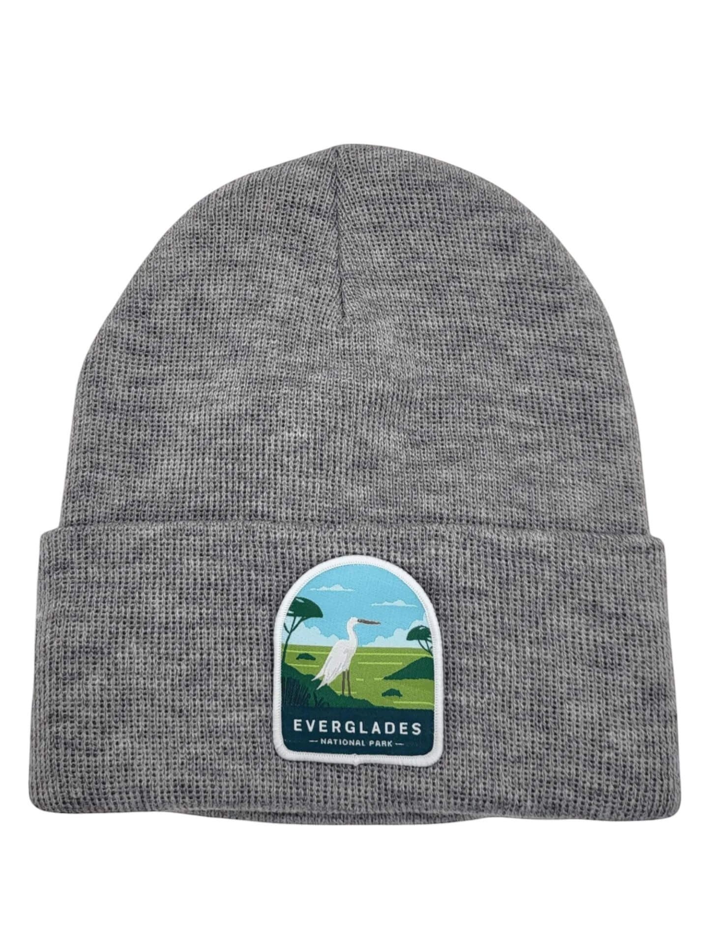 Everglades Beanie – Florida Wildlife Patch Knit Hat image 0