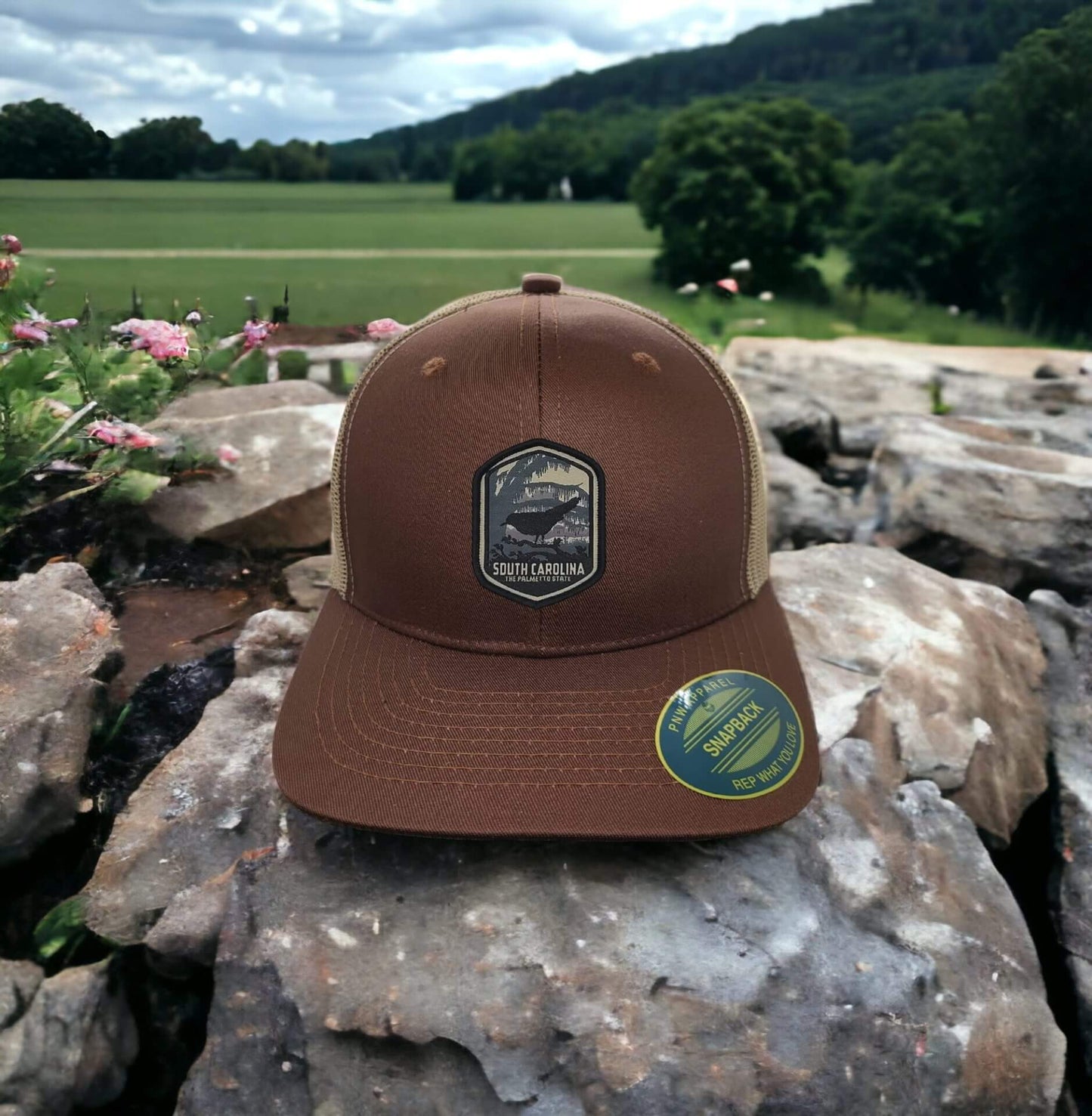 Palmetto State Casual Mesh Hat Unisex Gift image 3