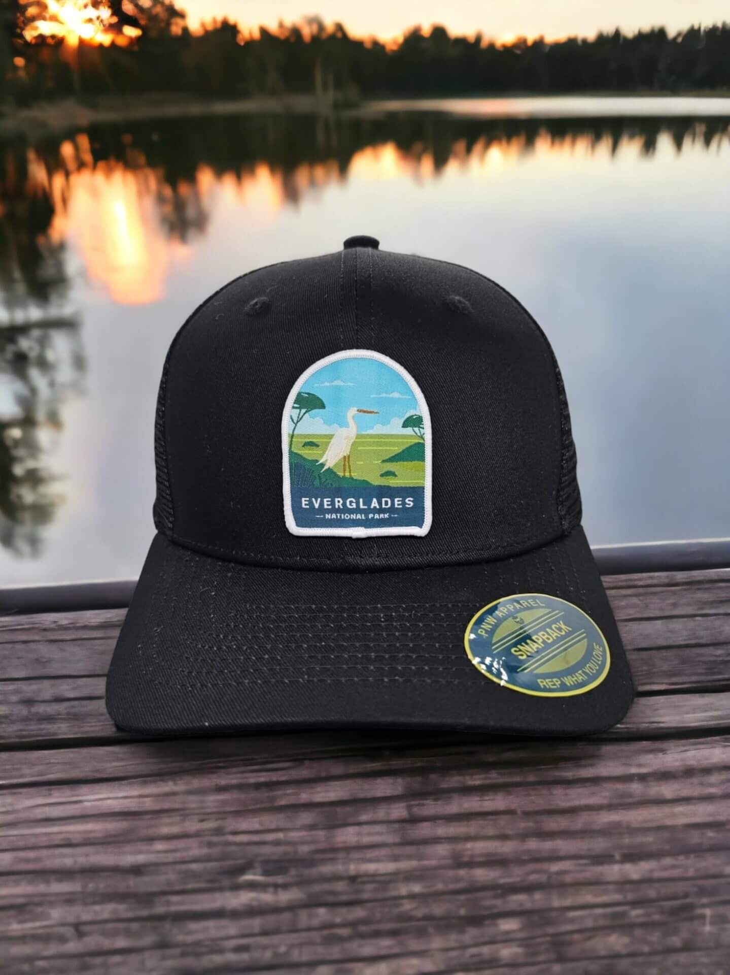 Everglades National Park Snapback Hat with Patch image 2