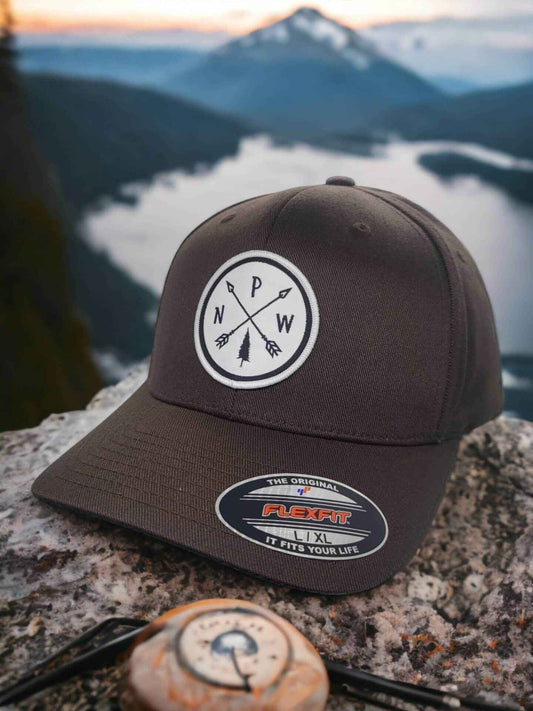 PNW Arrows Flexfit Hat with a PNW Arrows Patch