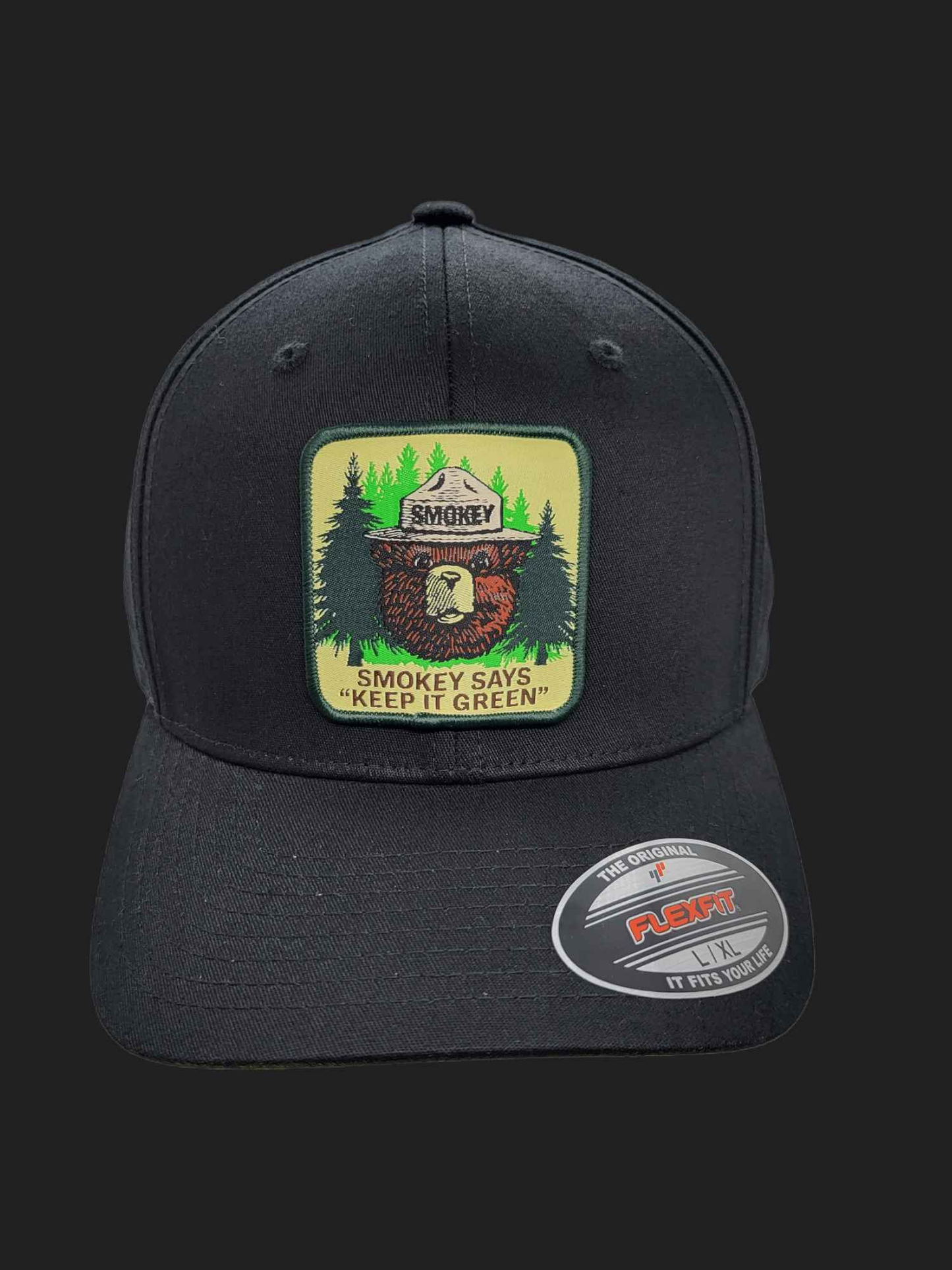 Smokey The Bear Fitted Hat