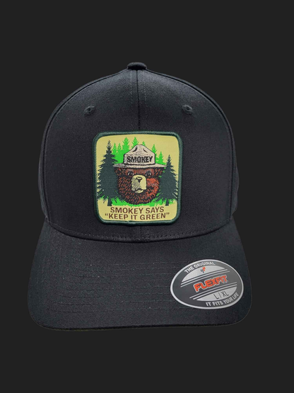 Smokey The Bear Fitted Hat