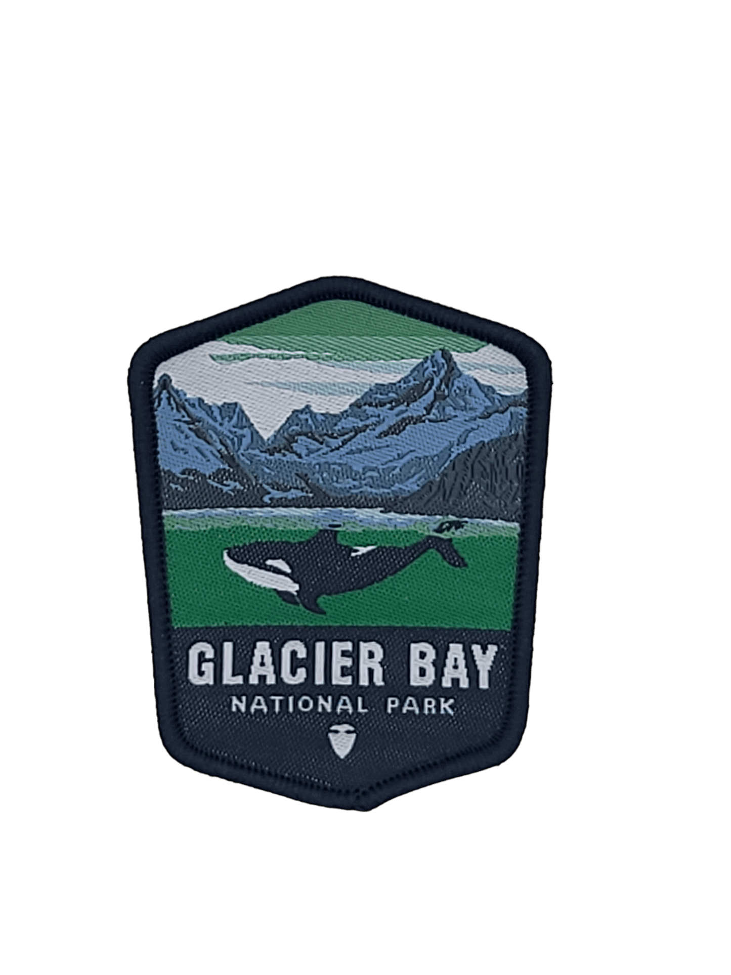 Glacier Bay National Park Woven Patch image 1