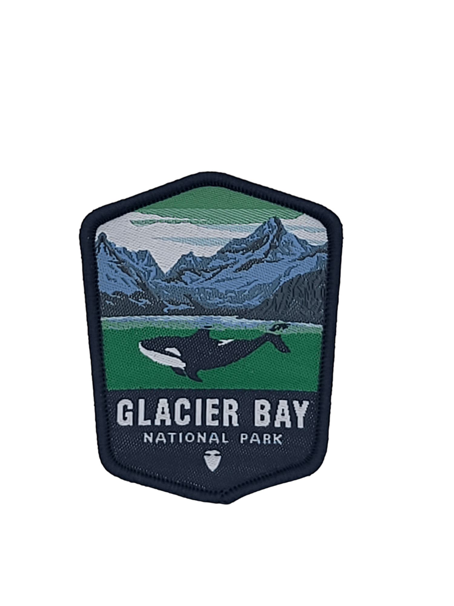 Glacier Bay National Park Woven Patch image 1