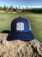 Golfing Hat Mesh Back Snapback with Golf Patch image 4