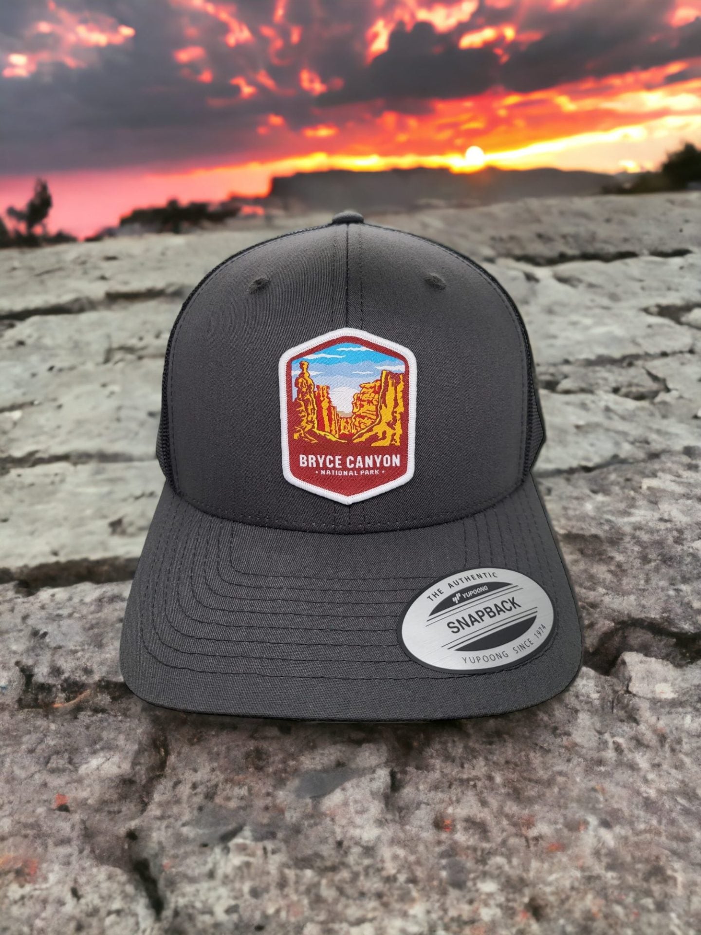 Bryce Canyon National Park Trucker Hat - Stylish Utah Snapback Cap for Nature Lovers & Outdoor Enthusiasts image 4