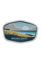 Indiana Dunes National Park Woven Patch - Embroidered Iron-On Souvenir for Backpack, Hat, Jacket image 0
