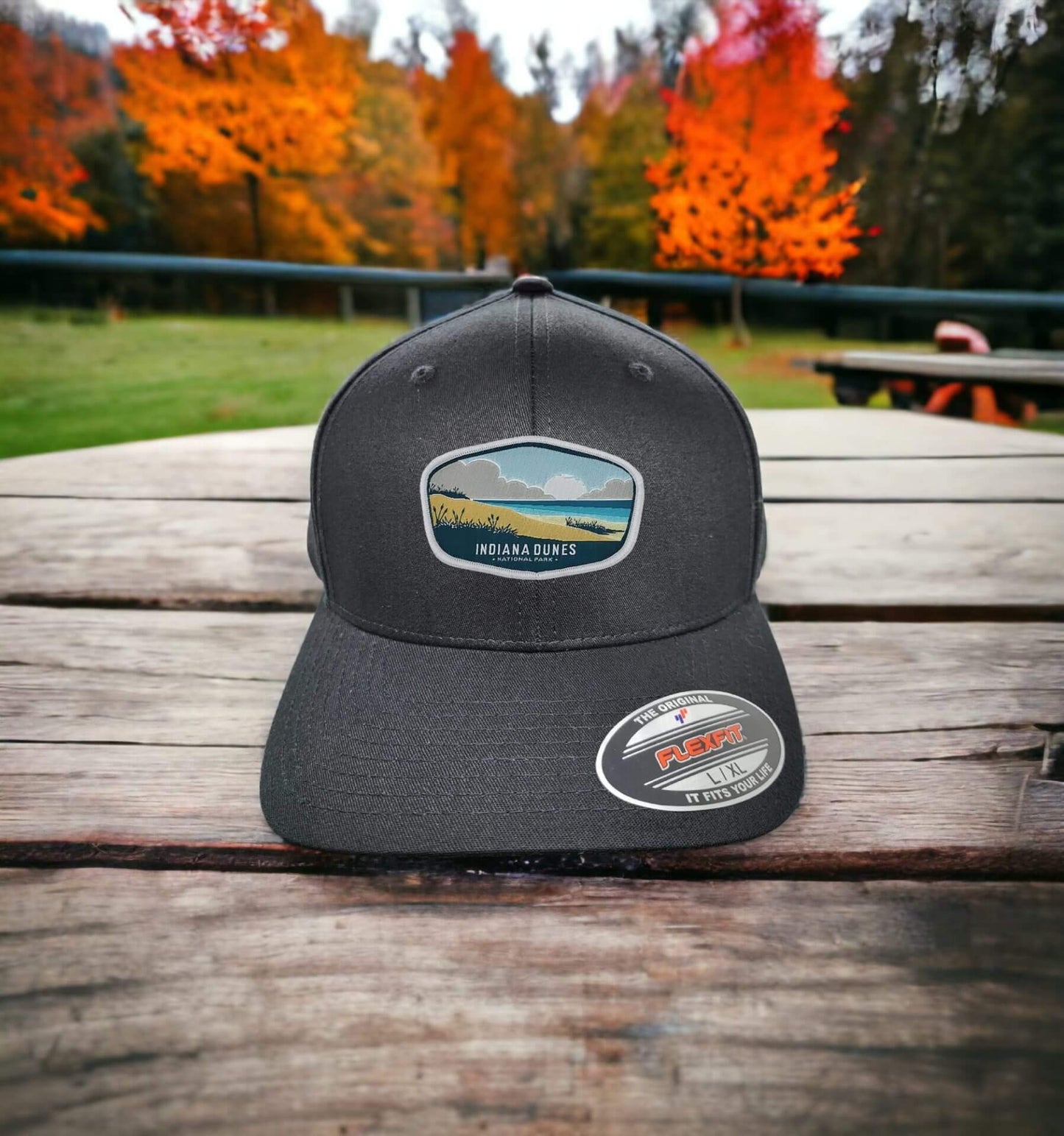 Indiana Dunes National Park Fitted Hat image 3