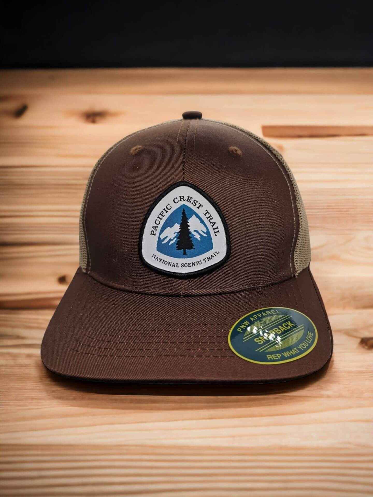 Pacific Crest Trail Snapback Hat with PCT Patch