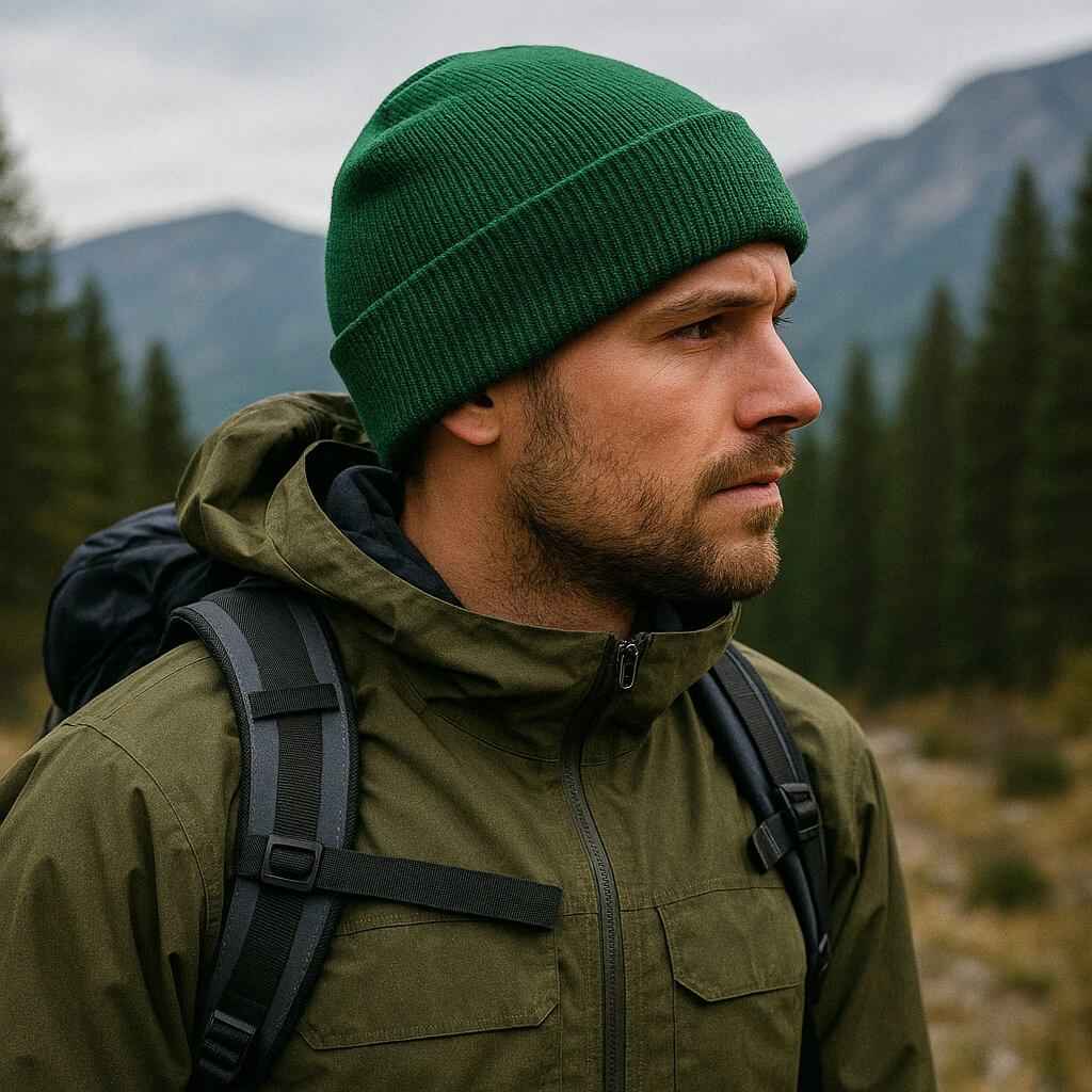 John Muir Trail Beanie – JMT Patch Hat