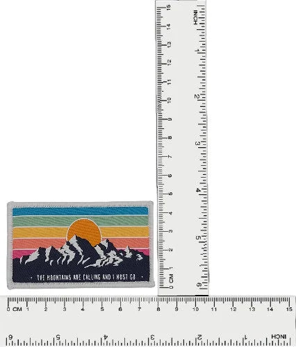 Mountains Are Calling Woven Patch image 2