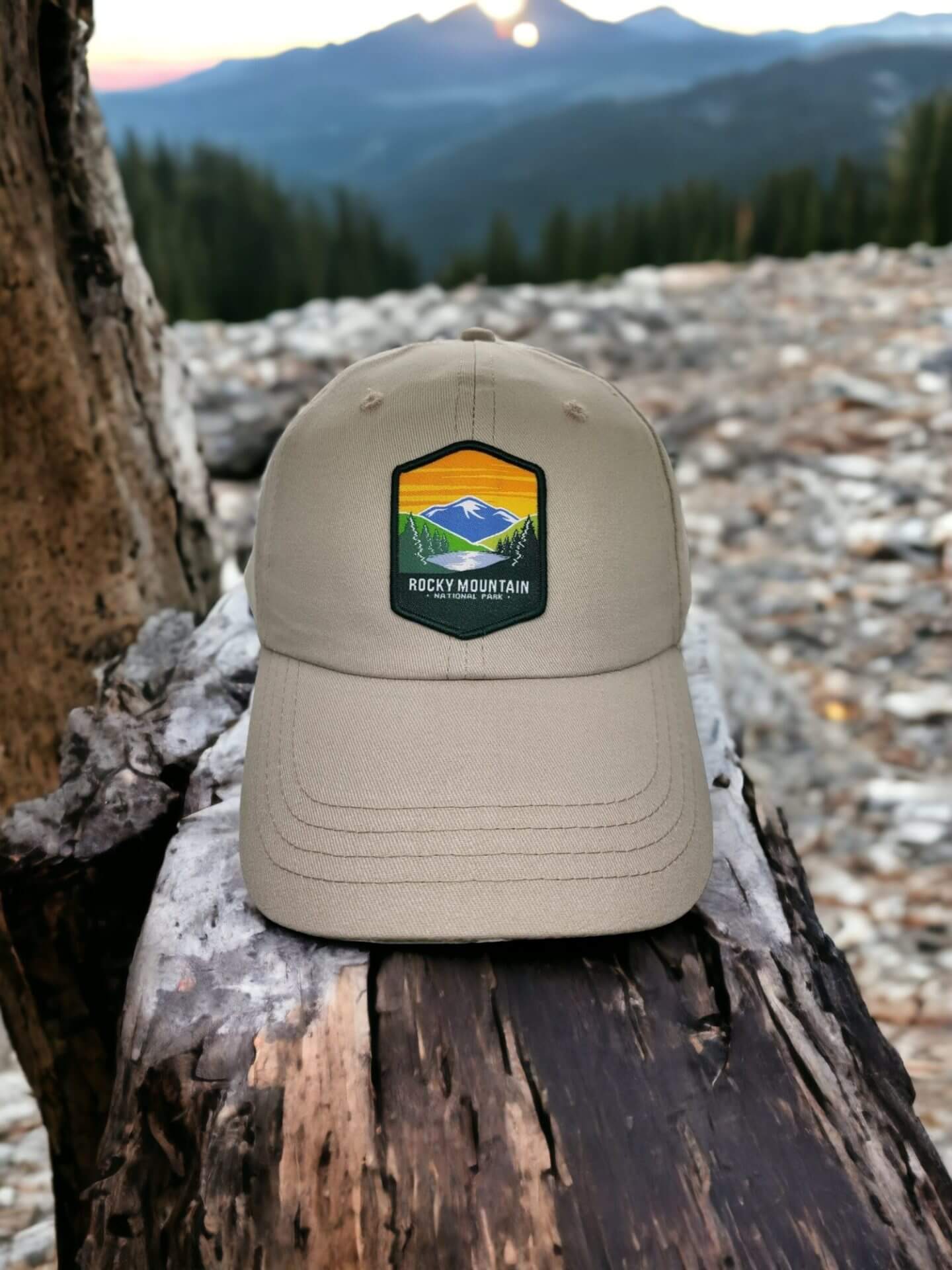 Rocky Mountian National Park Hat - Khaki image