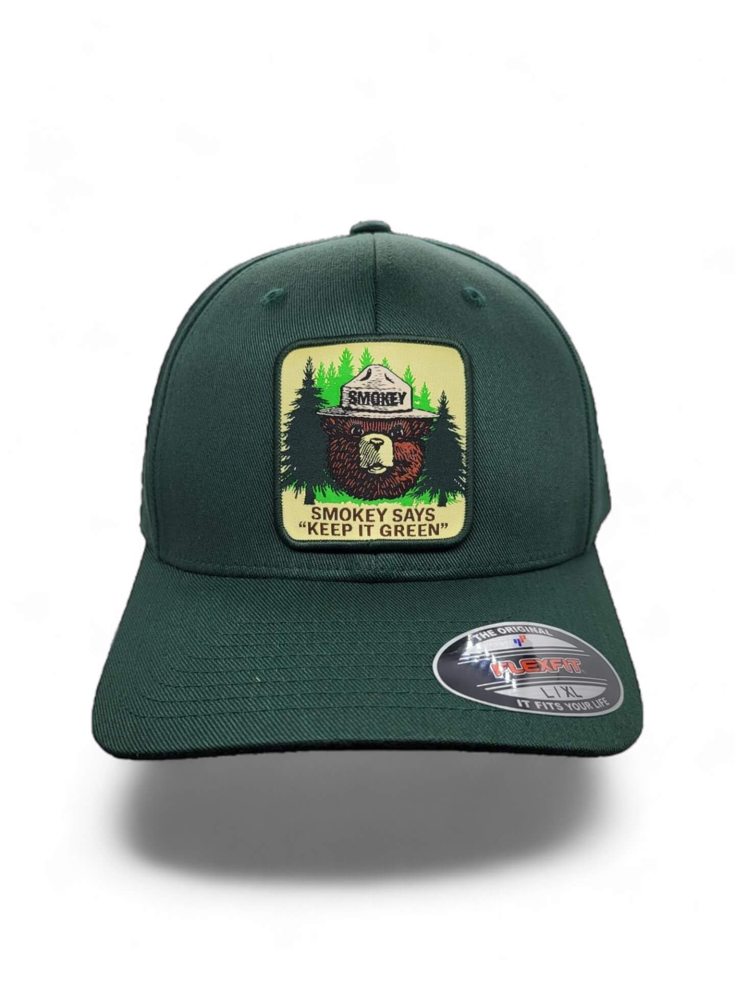 Smokey The Bear Fitted Hat image 0