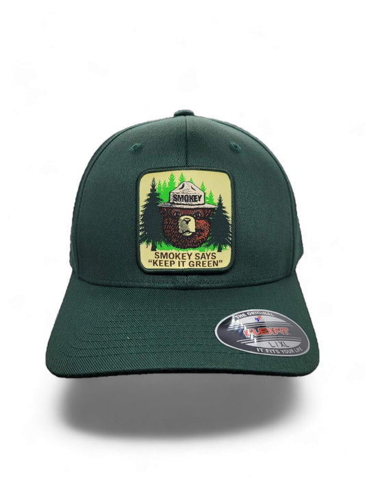 Smokey The Bear Fitted Hat image 0