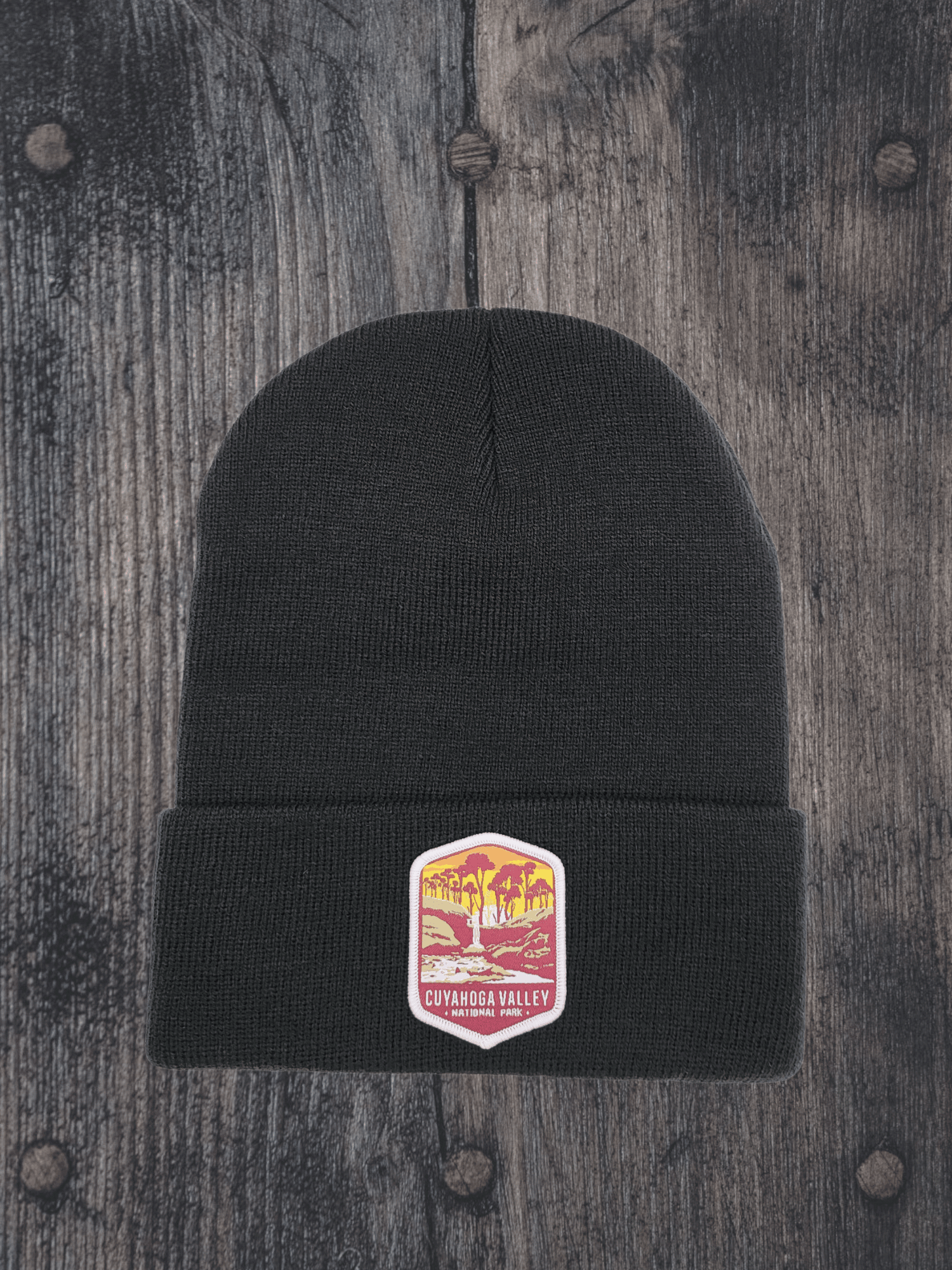 Cuyahoga Valley National Park Beanie - Black image