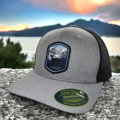 Stylish Snapback Hat with Colorado Patch for Gifts image 3