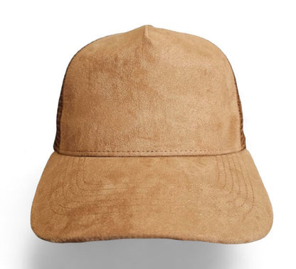 State Collection 5-Panel Trucker Hat – Suede with Snapback image 0