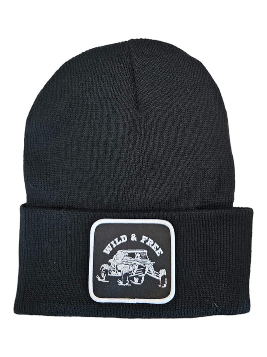 UTV Beanie with Wild and Free Patch image 0