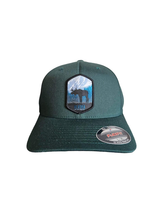 Alaska Fitted Hat w/ Last Frontier Patch image 0