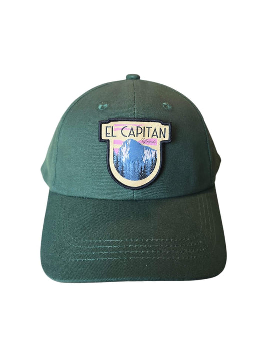 El Capitan Yosemite National Park Embroidered Low Profile Baseball Cap for Outdoor Enthusiasts image 0