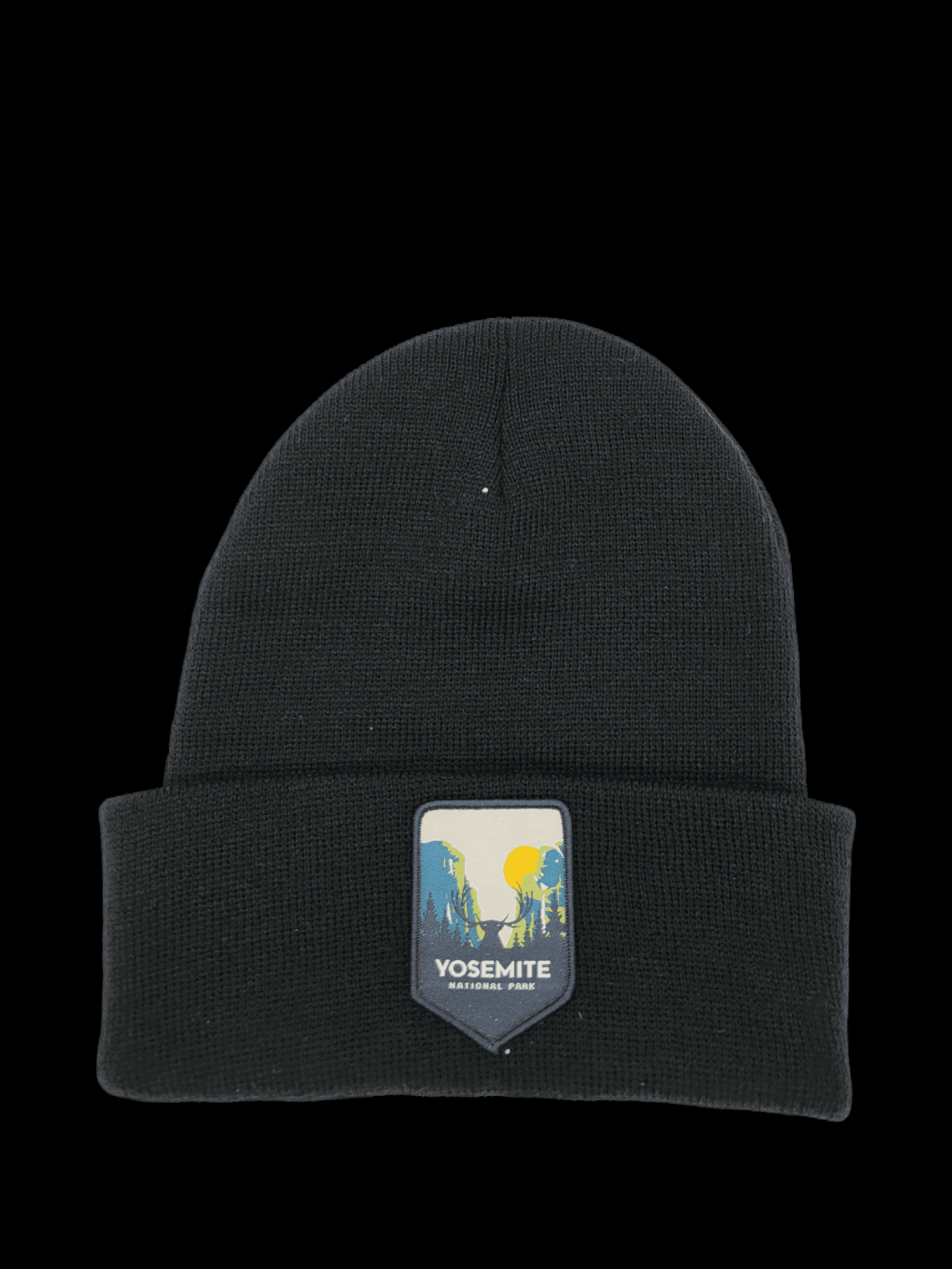Yosemite National Park Beanie - Black image