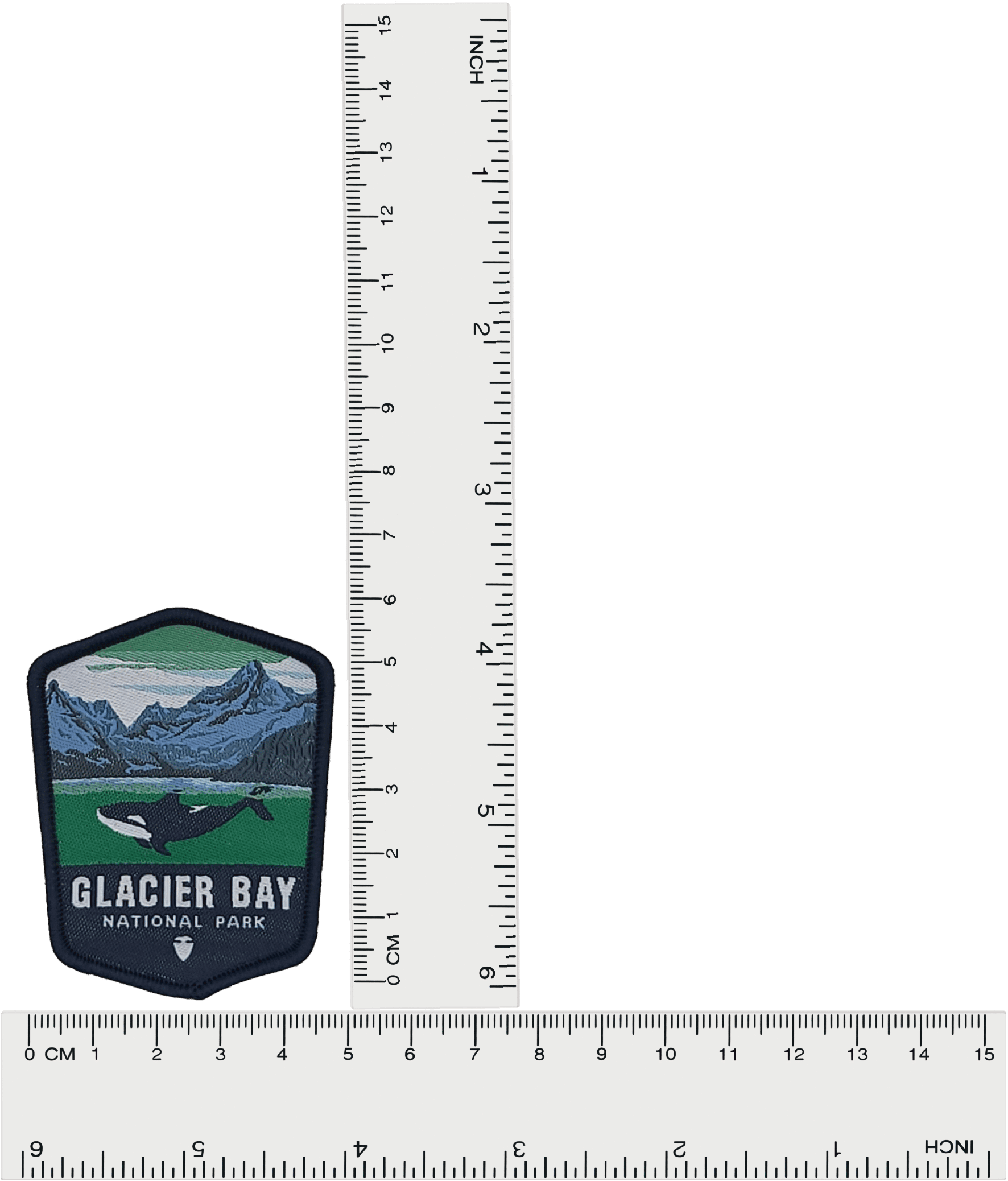 Glacier Bay National Park Woven Patch image 2