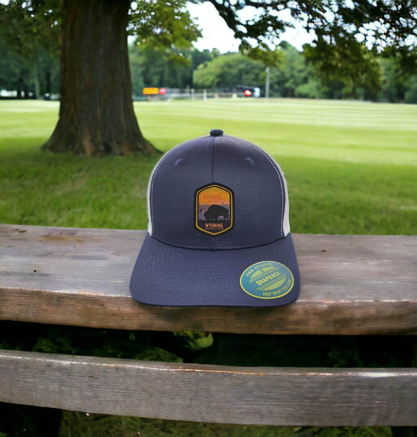 Wyoming Equality State Snapback Cap Gift