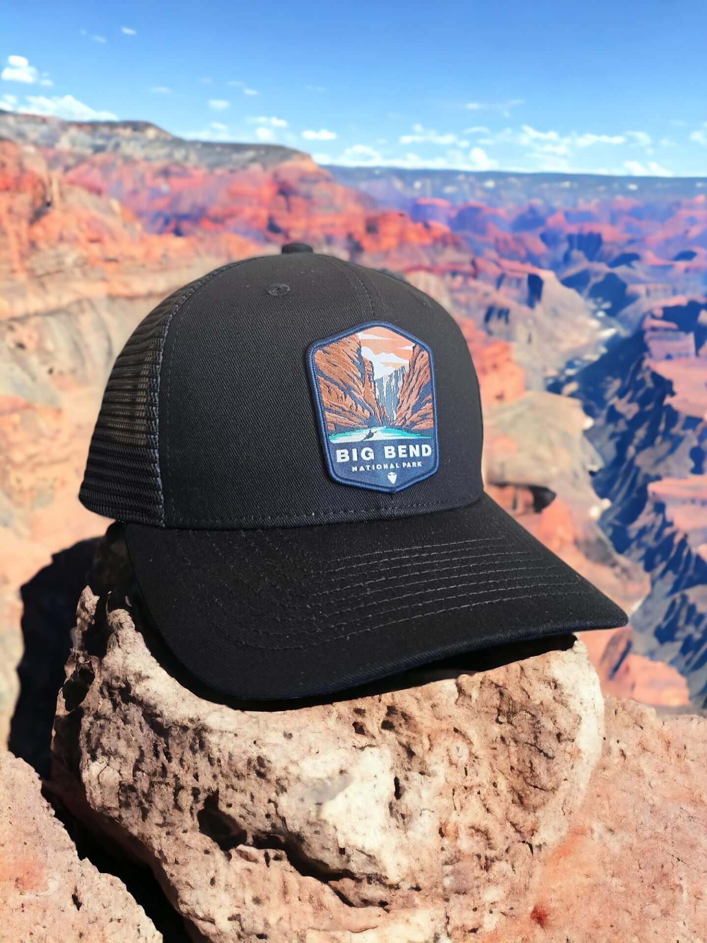 Big Bend Snapback Hat National Park Trucker Gifts Patch image 5