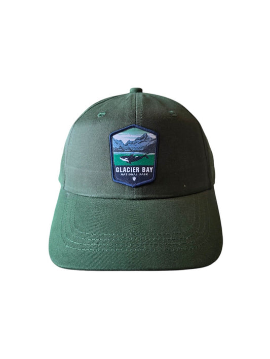 Glacier Bay Dad Hat - Low Profile Alaska Whale National Park Patch image 0
