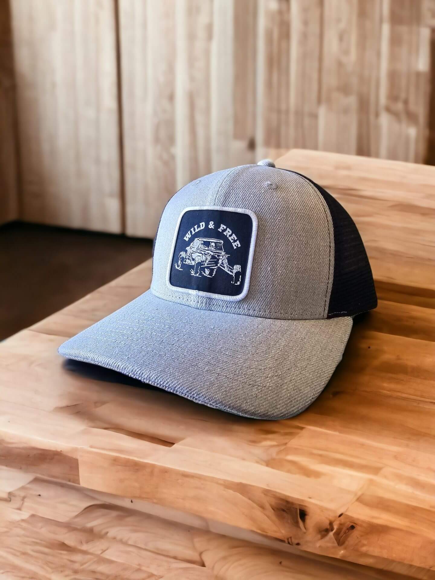 Wild & Free UTV Mesh Snapback for ATV Riders image 2