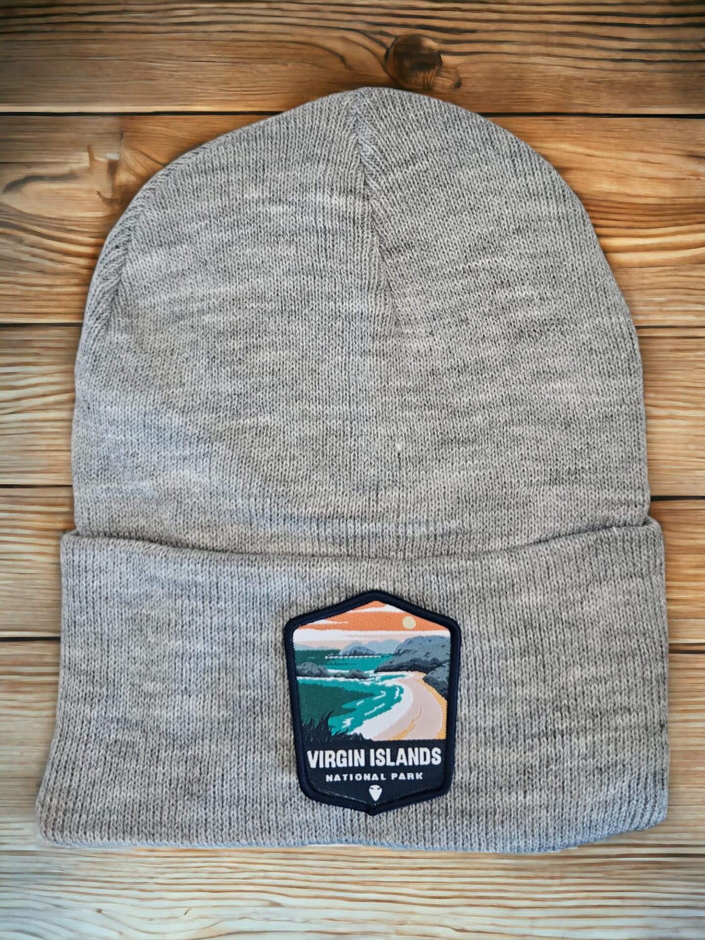 Virgin Islands Beanie with National Park Patch image 2