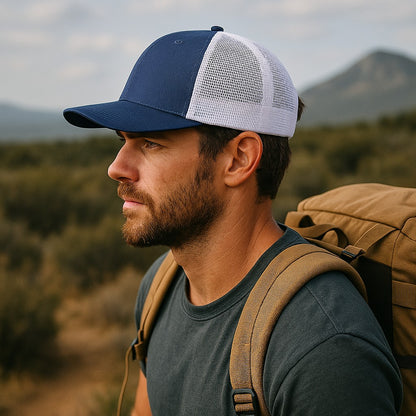 Desert Palm Snapback Hat | Adventure Trucker Cap