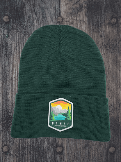 Banff National Park Beanie - Forest Green image