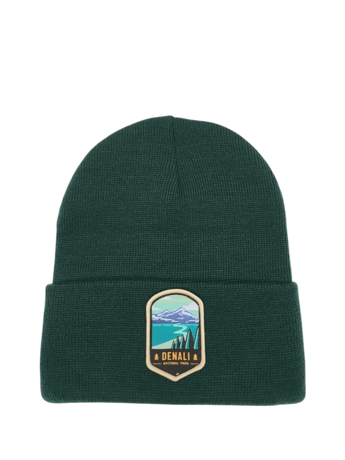 Denali National Park Beanie - Forest Green image