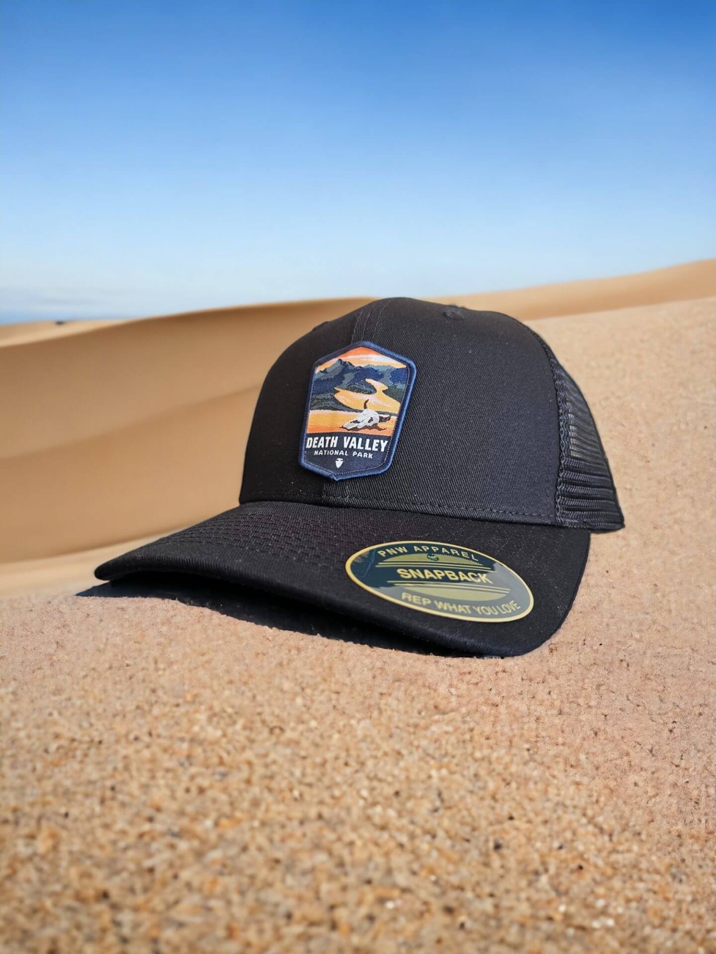 Death Valley National Park Snapback Trucker Cap image 2