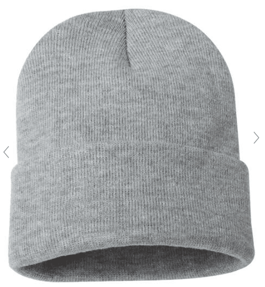 Utah Beanie – Cozy Knit Hat with Tree Line Patch image 4