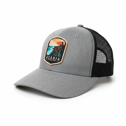 Acadia National Park Trucker Hat | Maine Hiking Cap