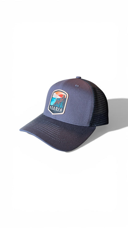 Acadia National Park Trucker Hat | Maine Hiking Cap for Nature Lovers