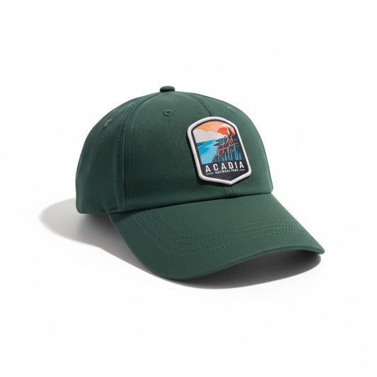 Acadia National Park Hat - Maine Souvenir Hiking Cap