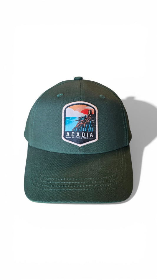Acadia National Park Hat | Maine Cap | National Park Hiking Gear Souvenir