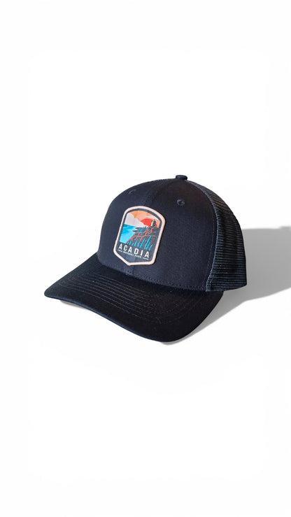 Acadia National Park Trucker Hat | Maine Hiking Cap for Nature Lovers