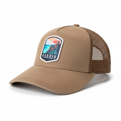 Acadia National Park Trucker Hat | Hiking Snapback Cap