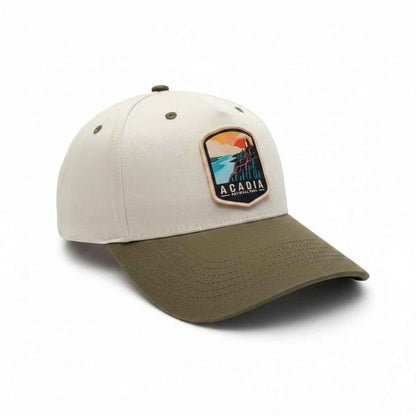 Acadia National Park Bass Harbor Lighthouse Two-Tone Hat