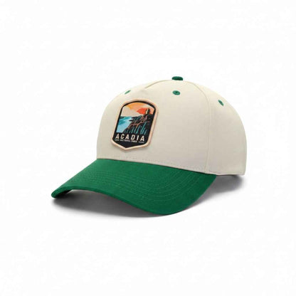 Acadia National Park Bass Harbor Lighthouse Two-Tone Hat