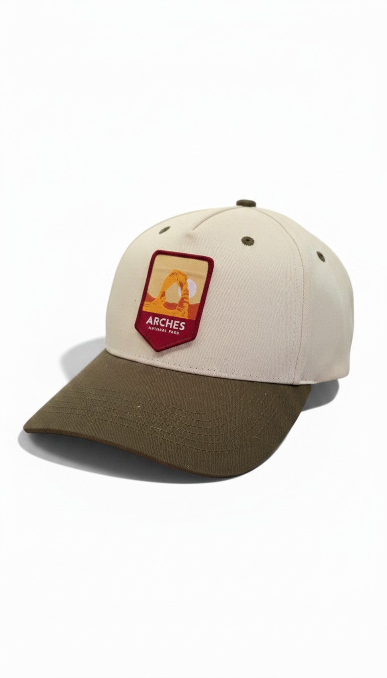 Arches National Park Delicate Arch Lifestyle Two-Tone Hat