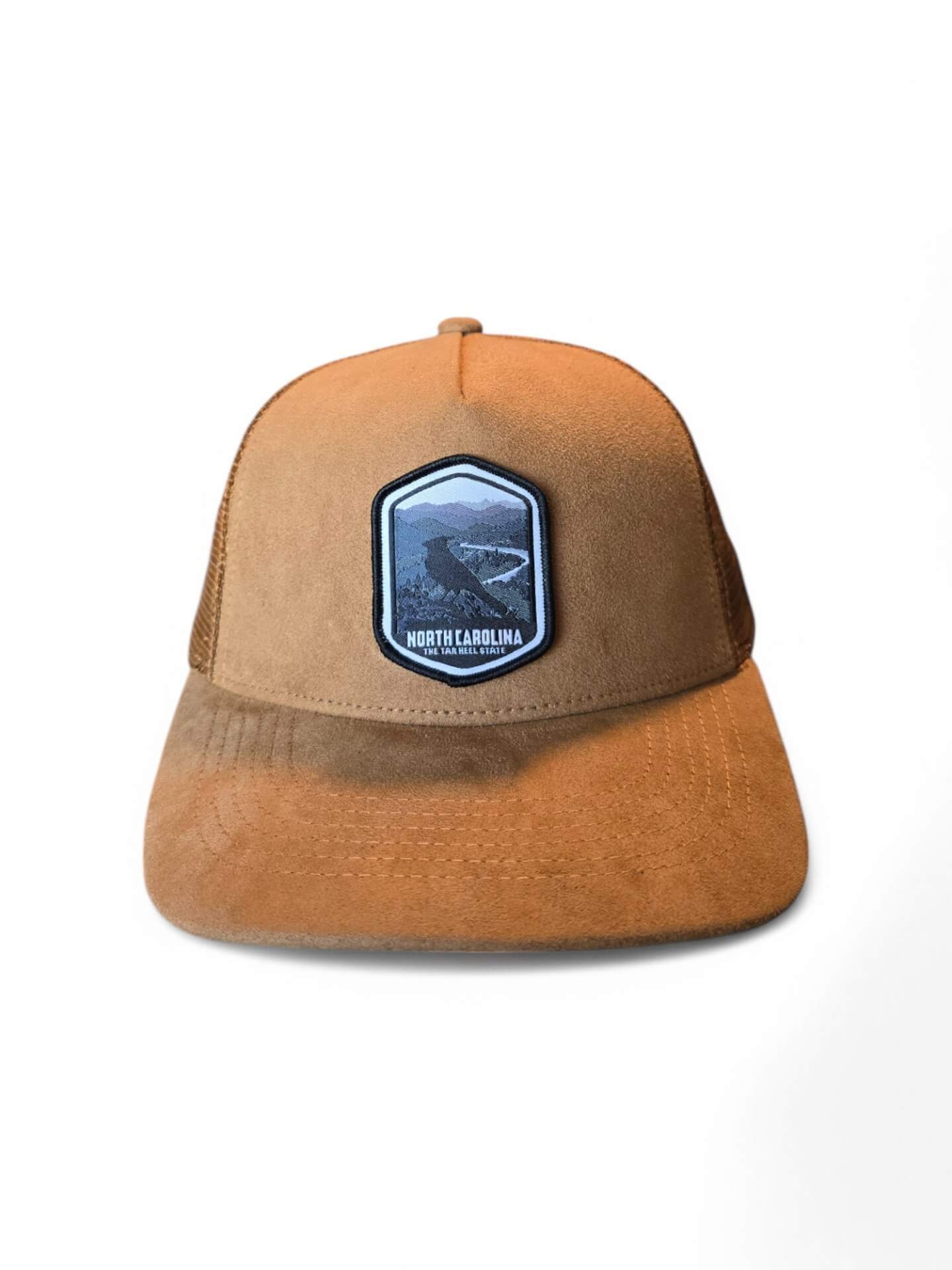State Collection 5-Panel Trucker Hat – Suede with Snapback image 3