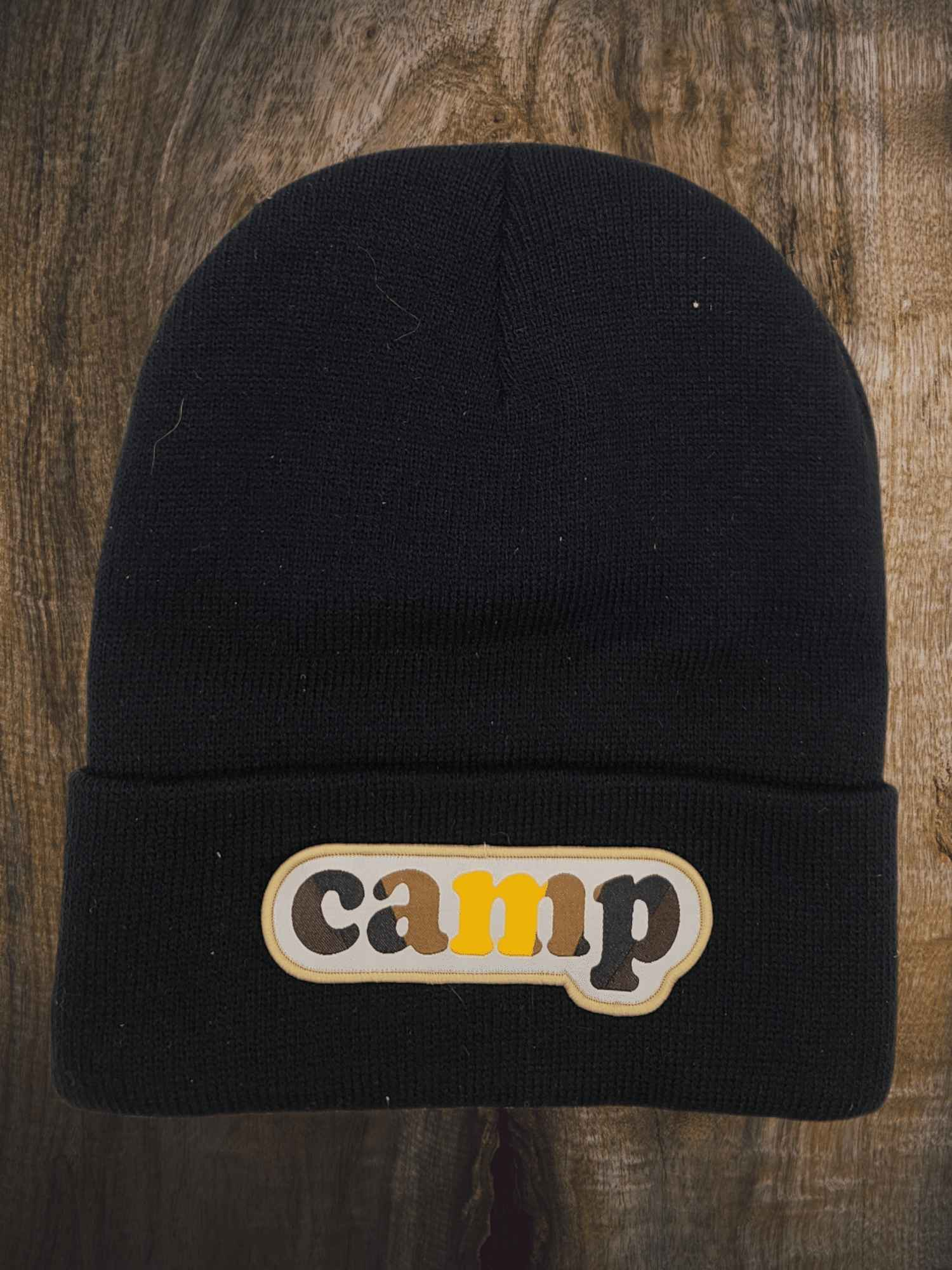 Retro “Camp” Beanie – Knit Hat