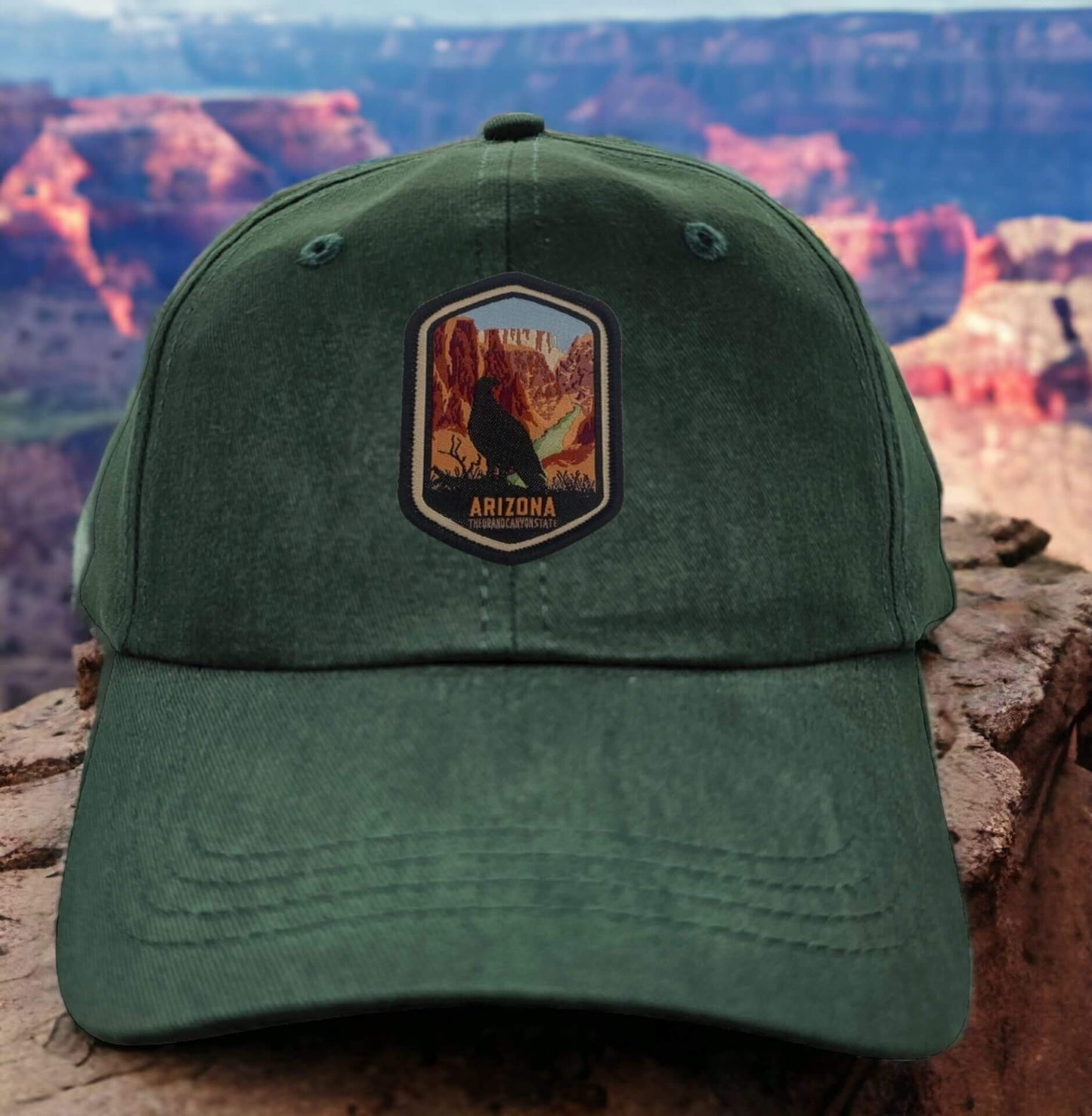 Arizona Perfect Fit Hat with Grand Canyon State Patch image 3
